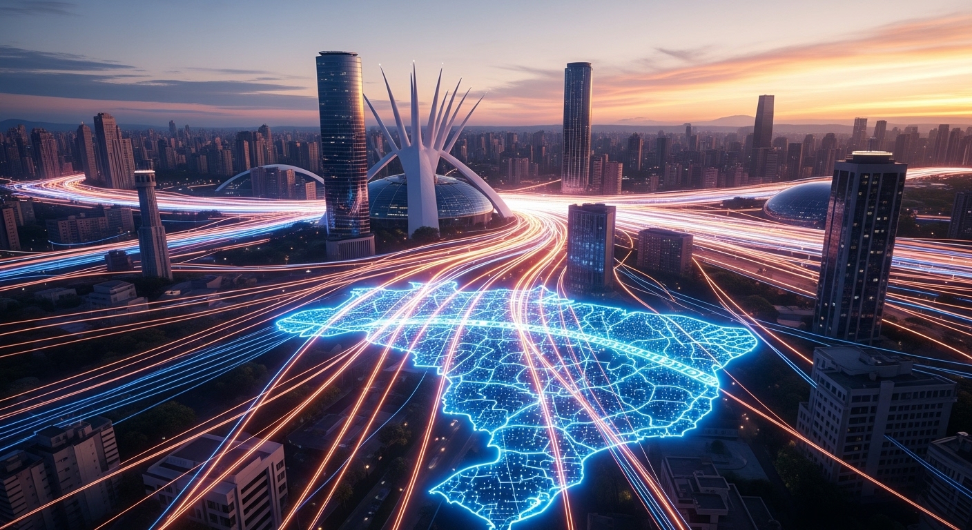 Internet Fibra Óptica 2025: O Mapa das Cidades com a Conexão Mais Rápida do Brasil